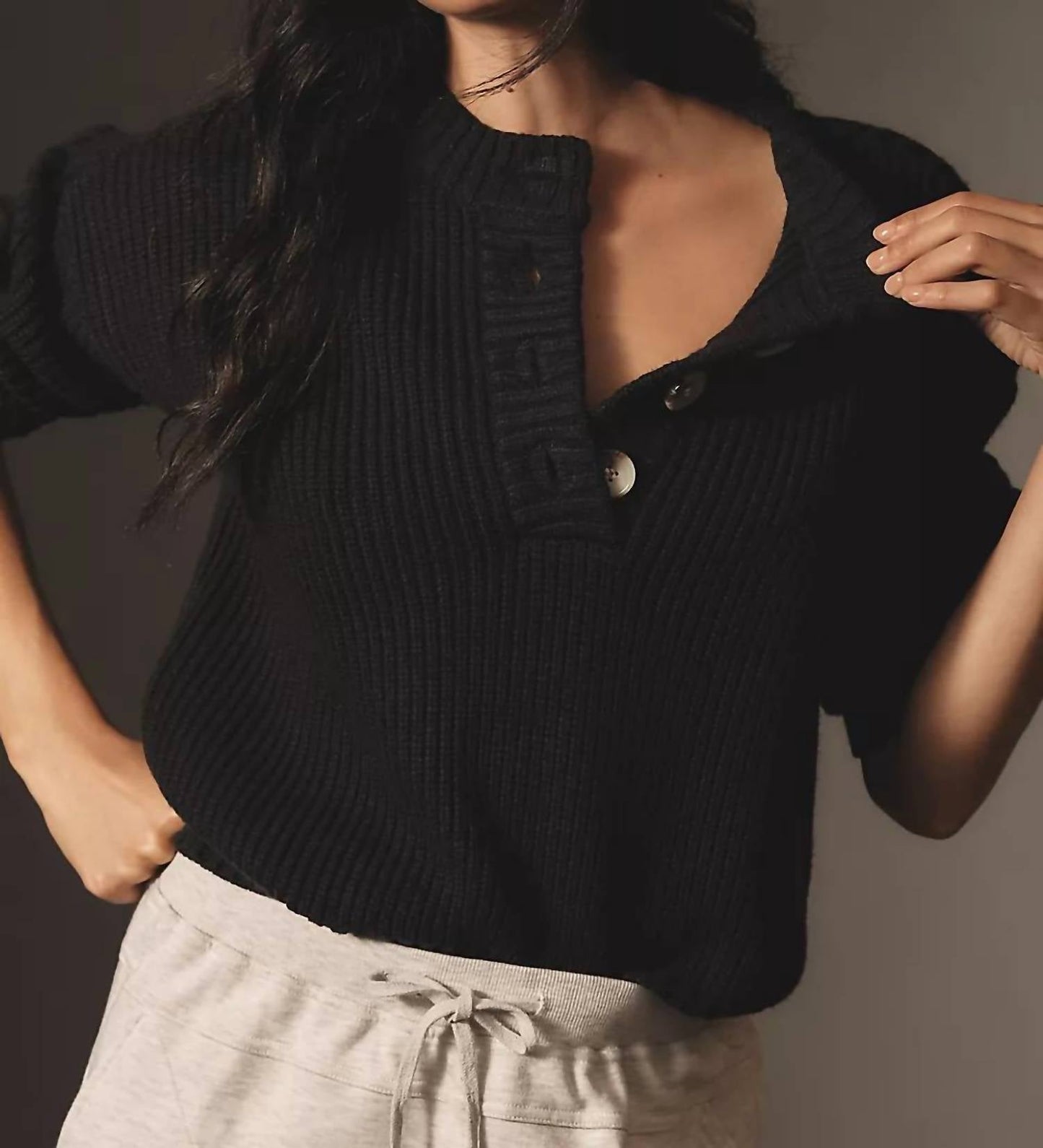 Varley - Vera Half-button Sweater