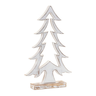 Wood Pine Tree Outline (Set of 3)