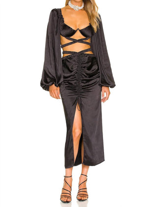 For Love & Lemons - Pia Midi Skirt