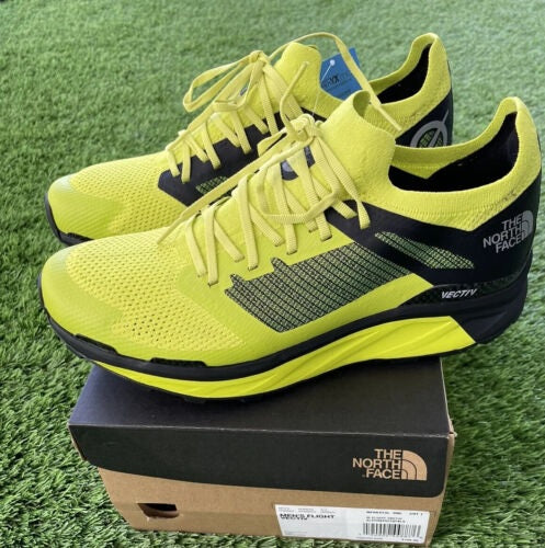 Tênis de corrida masculino The North Face Flight Vectiv Trail, verde, tamanho 11,5 D(M) EUA