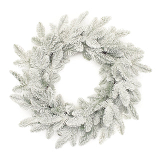 Snowy  Pine Wreath 24"D