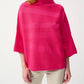 Joseph Ribkoff - Mock Neck Three Quarter Sleeve Sweater