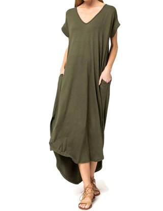 Entro - Jersey Knit Maxi Dress