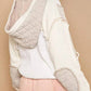 Pol - Cut Sew Multi Fabric Hooded Button Down Shacket