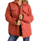 Adora - Solid Quilted Side Pocket Jacket