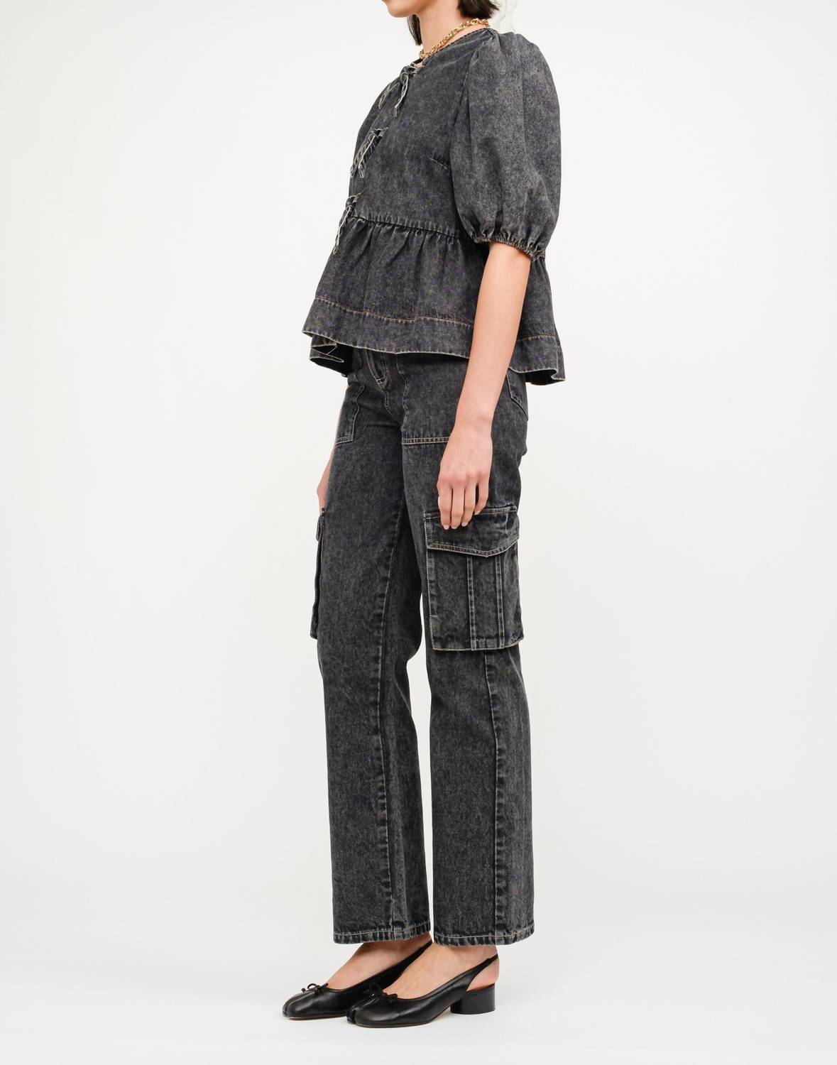 Daisy - Norah Denim Blouse