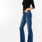 Kancan - Hayden Mid Rise Petite Flare Jeans