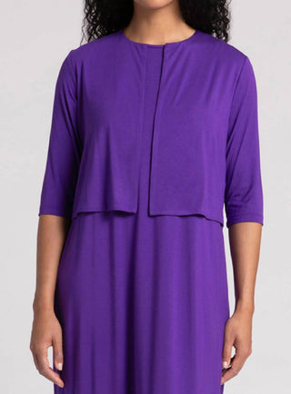 Sympli - Cardigan Bolero Clássico de Bambu