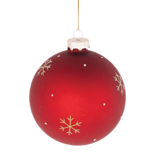 Beaded Pine Tree Ball Ornament (Set - 6)