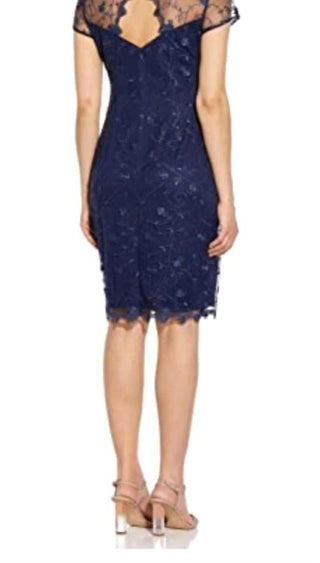 Adrianna Papell - Embroidered Sheath Dress