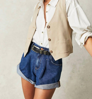 Free People - Danni Vintage-inspired Short