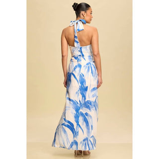 Luxxel - Mykonos Halter Maxi Dress