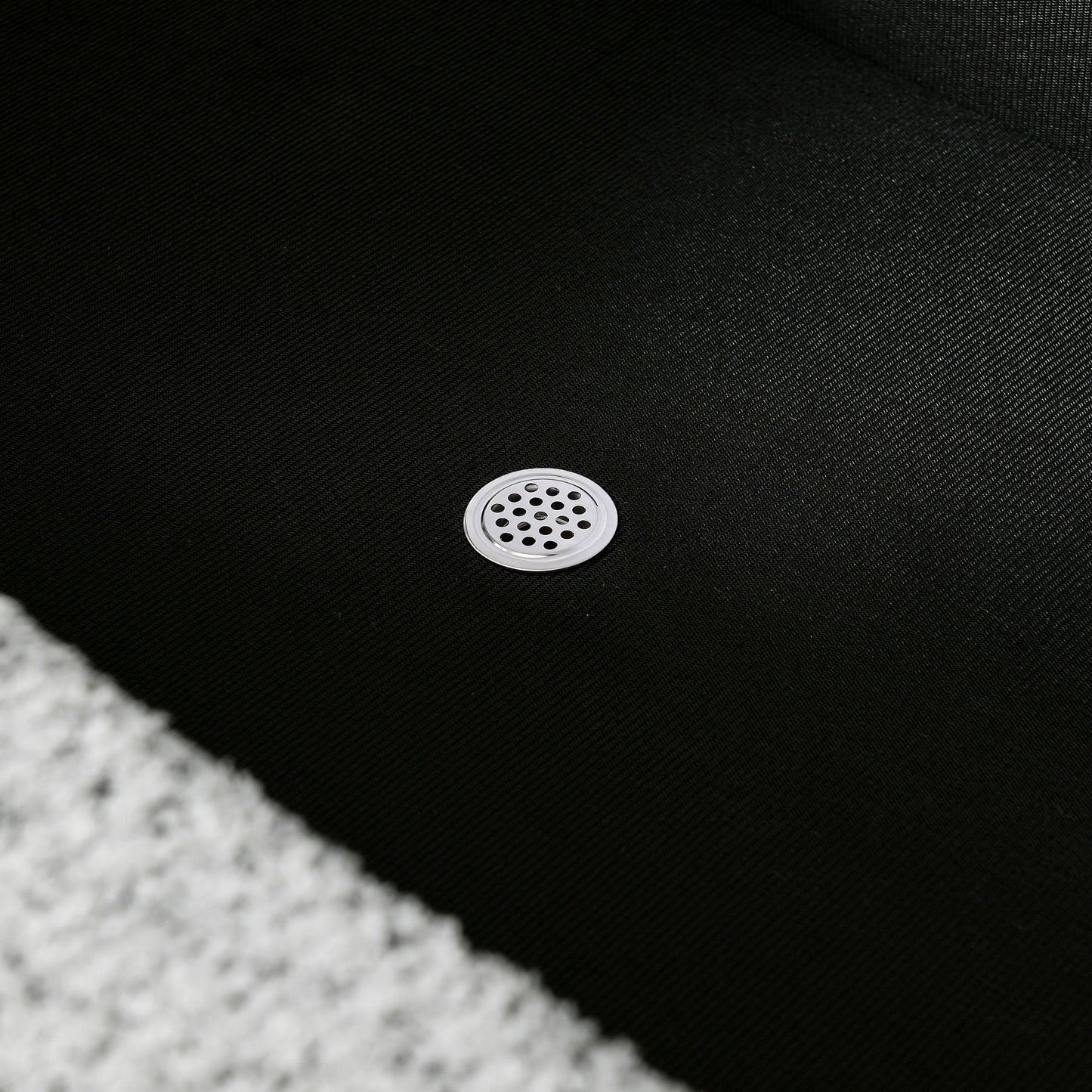 Ottoman Oval Storage Bench with Rubber Wood Legs