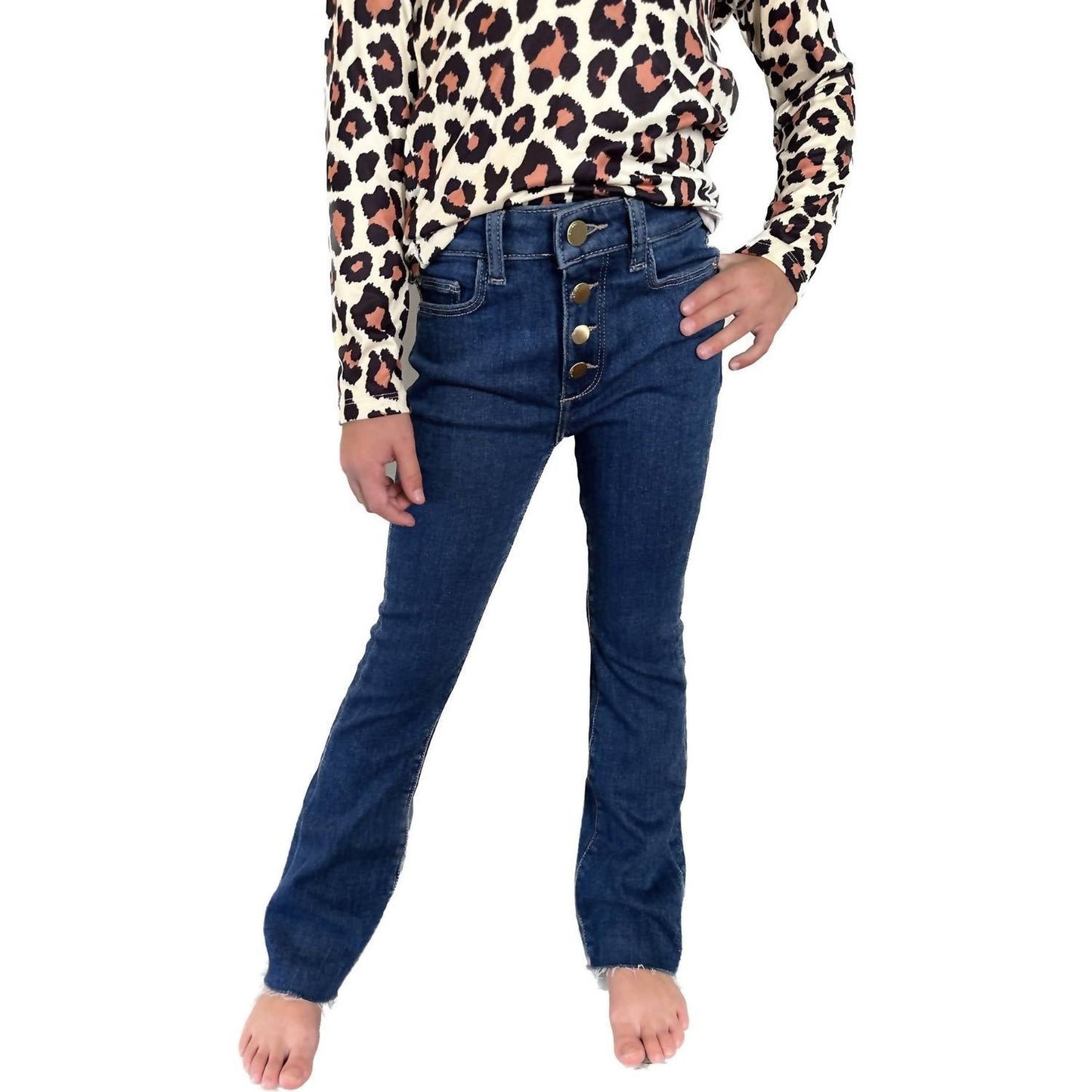 Dl1961 - Kids' - Girls Claire Stretchy Bootcut Jeans