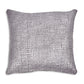 Sparrow Wren Metallic Woven Decorative Pillow 18 x 18