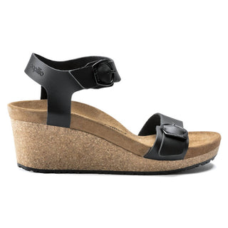 Birkenstock - Sandália feminina Soley em couro nobuck