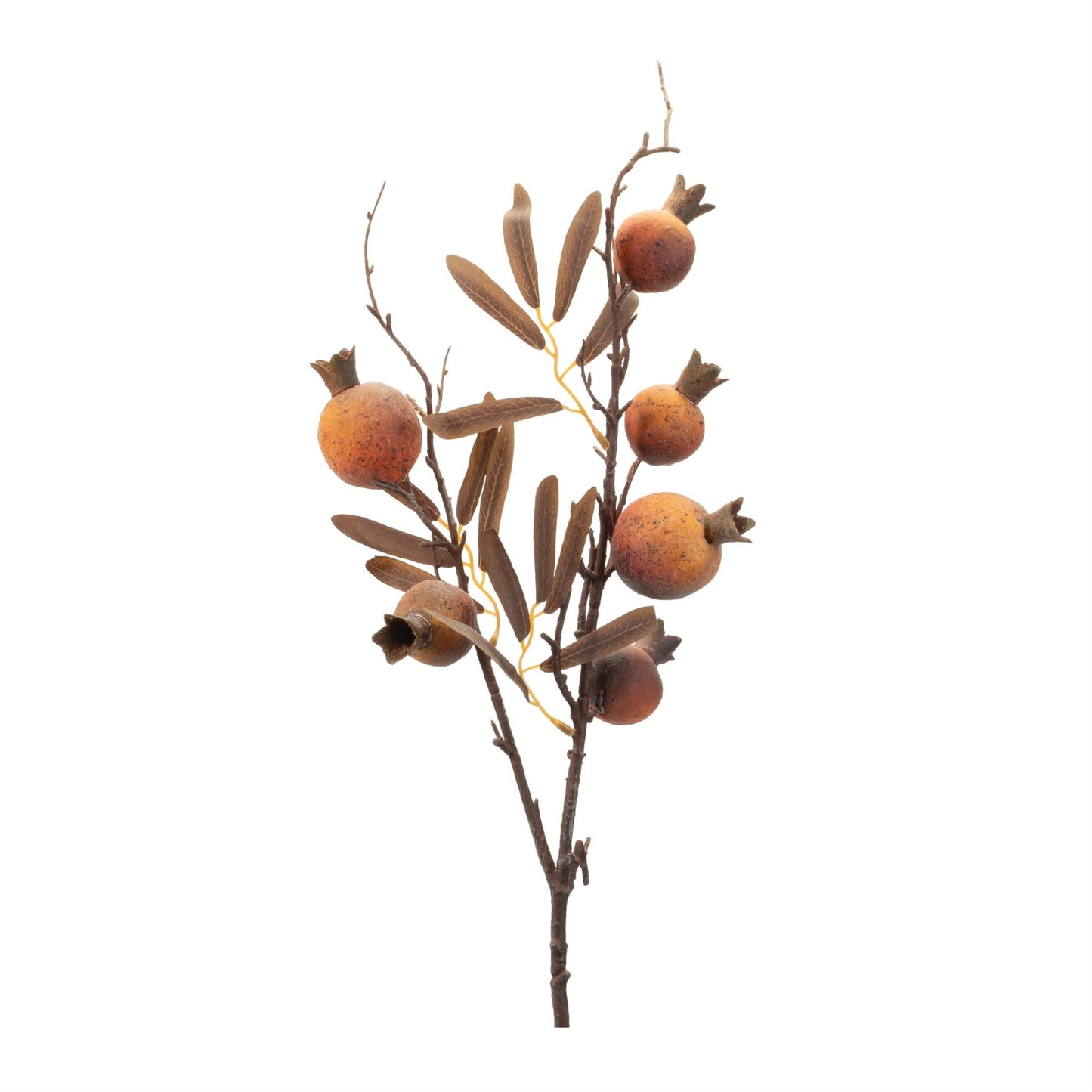 Fall pomegranate twig spray (set of 6)