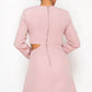 A.C.G. Los Angeles - Elegant Cut Out in Long Sleeve Mini Dress