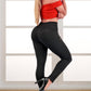 Siluets - Women's High-waisted Shapewear Dress Pants With Powernet And Butt Lift