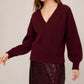 Fifteen Twenty - Heather V Neck Sweater