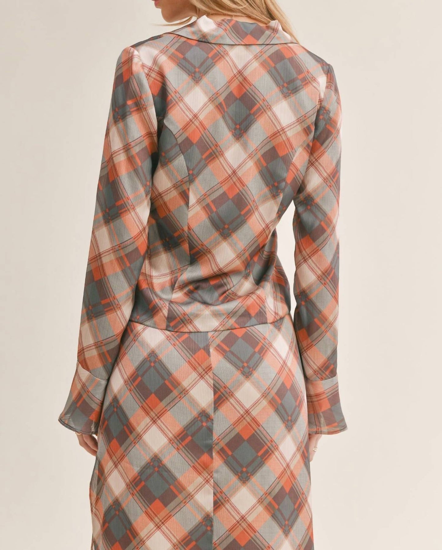 Sage The Label - Almost Famous Tie Front Blouse