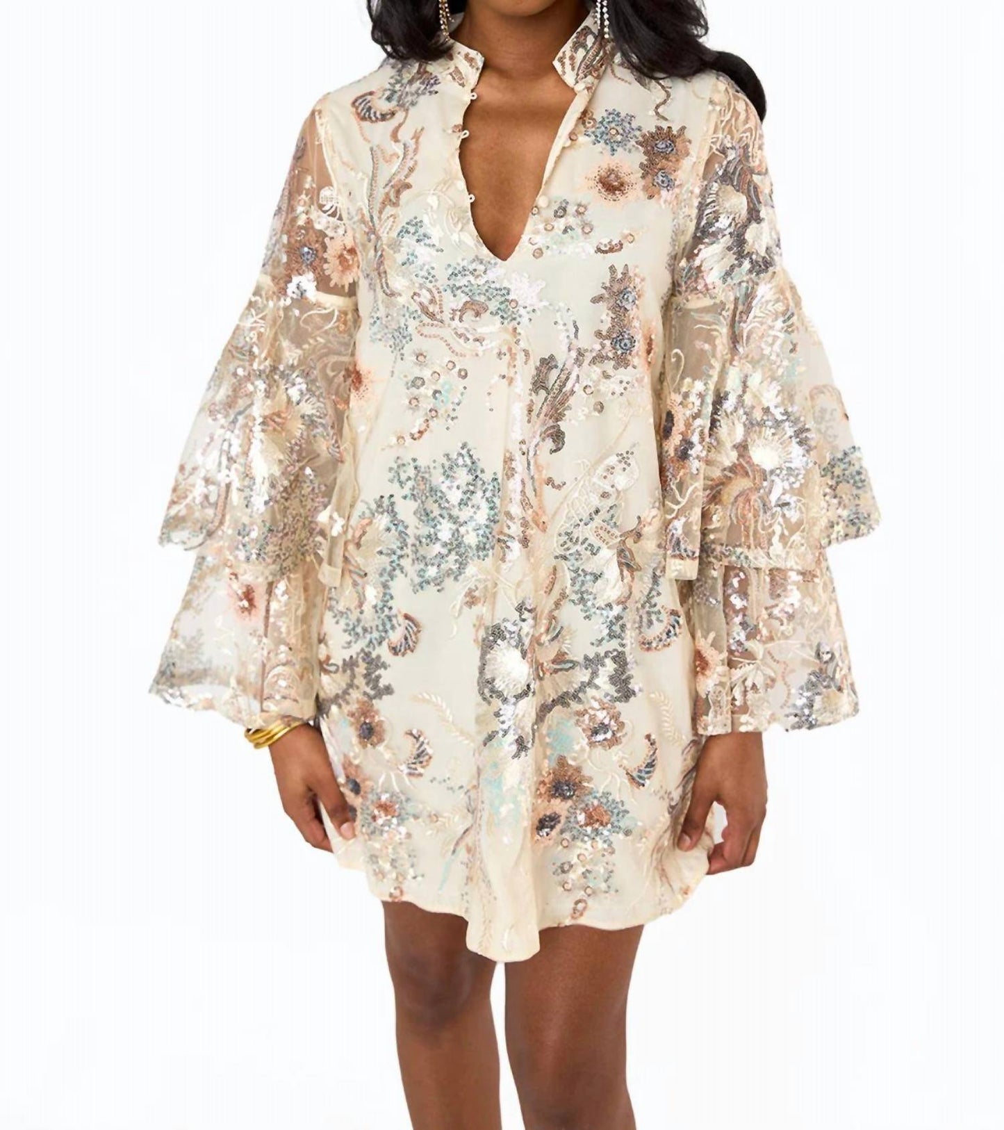 Buddylove - Gayle Long Sleeve Mini Dress