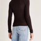 Z Supply - Sonya Brushed Rib Long Sleeve Top