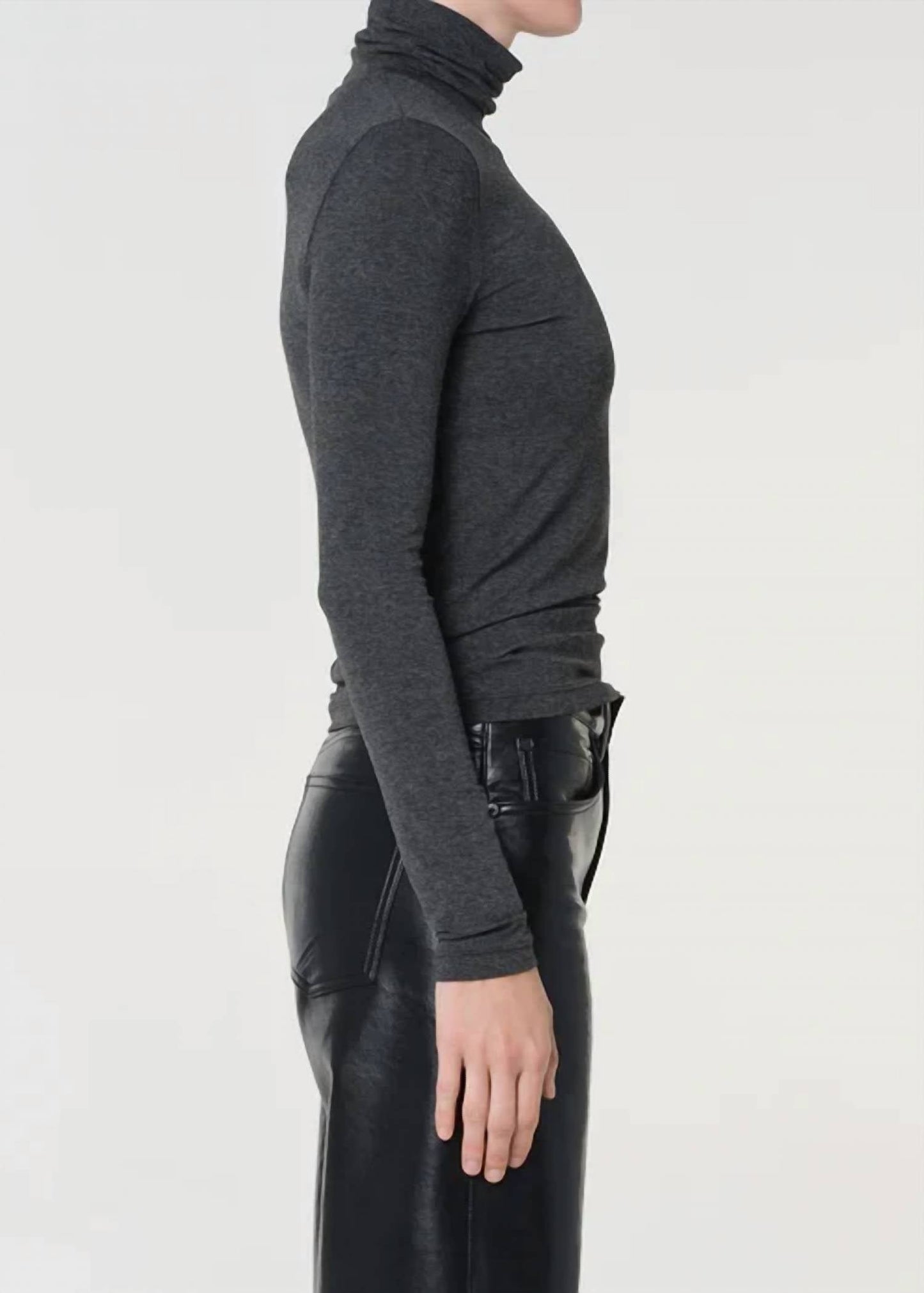 Agolde - Women's Pascale Turtleneck Sweater