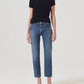 Agolde - Kye Mid Rise Straight Crop Jean
