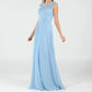 Poly Usa - Long Embroidered Cap Sleeve Dress