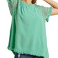 Umgee - Crochet Detailed Top