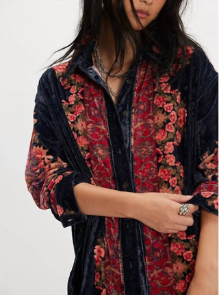 Free People - One Night Velvet Top