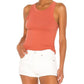Enza Costa - LUXE RIB BOLD SHEATH TANK