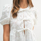 Daisy - Claire Babydoll Front Tie Top