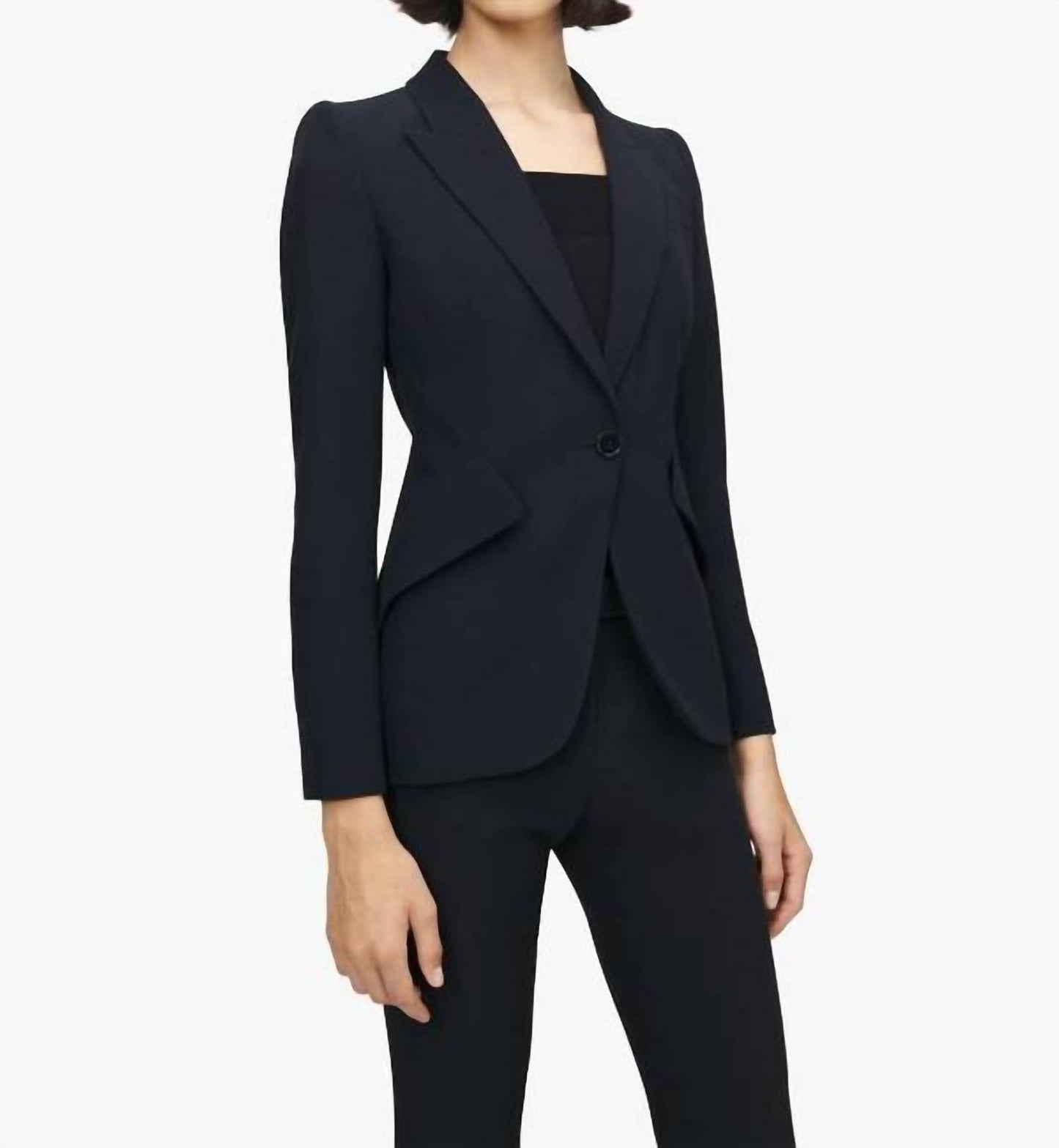 Alexander Mcqueen - Leaf Crepe Jacket