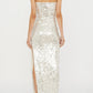 Christopher Esber - Opaline Sequin Strapless Gown