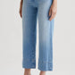 Ag Jeans - Saige Mid Rise Wide Leg Crop Jean