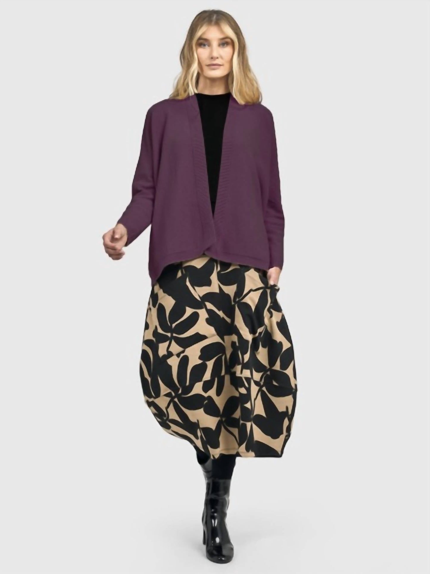 Alembika - Open Front Short Cardigan