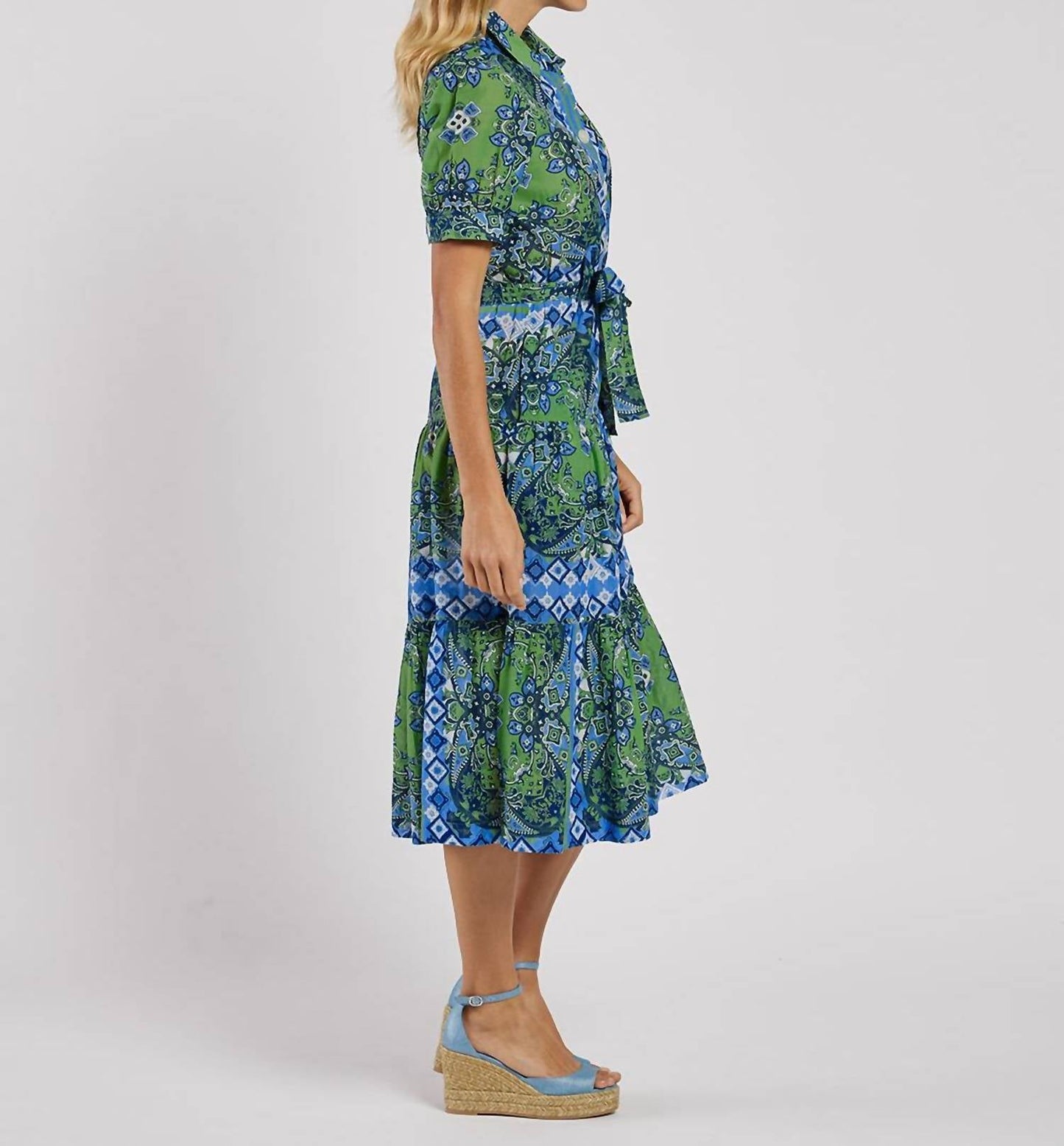Jude Connally - Marina Short Sleeve Maxi Dress