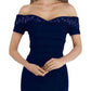 Gia Franco - Conspicuous Off-the-shoulder Dress