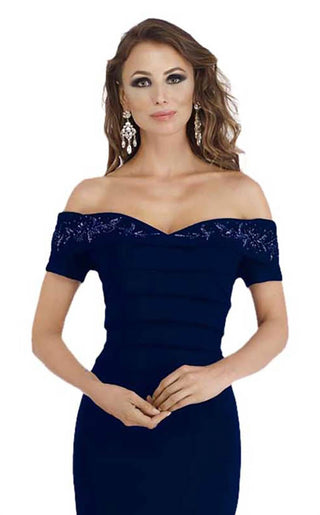 Gia Franco - Vestido ombro a ombro chamativo