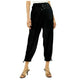 Topshop - High Rise Waist Ties Sequin Crop Jogger