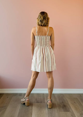 Steve Madden - vestido de verão com listras Lotty