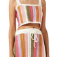 Minkpink - LITO STRIPE CROCHET TOP