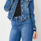 Judy Blue - Distressed Denim Jacket
