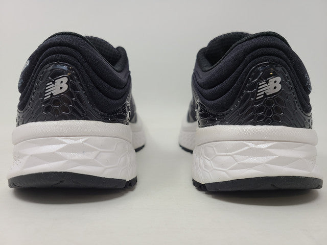 Tênis de corrida feminino New Balance 1080 V8 preto/branco tamanho 5 B(M) EUA