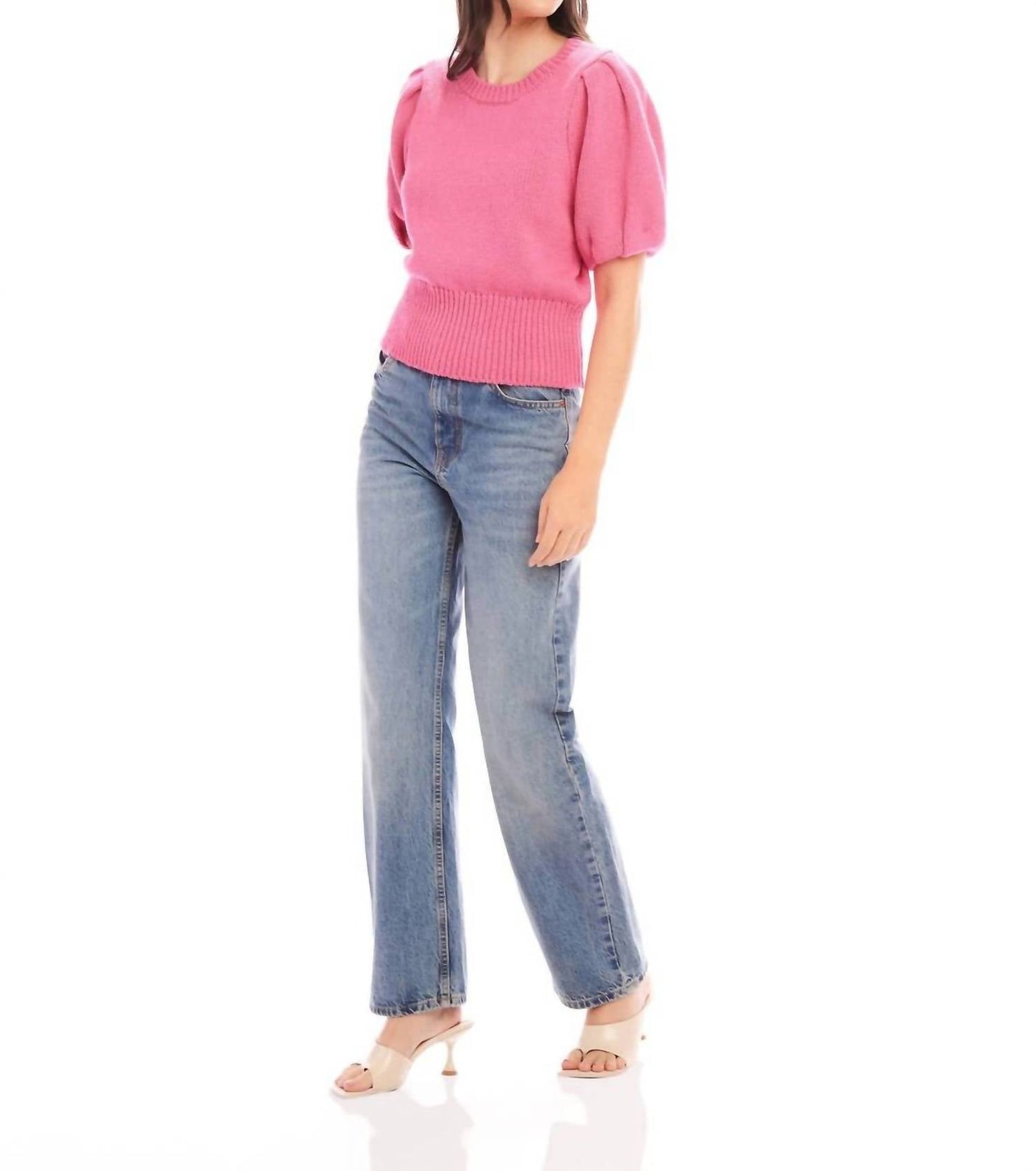 Fifteen Twenty - Harvey Pleated Sleeve Top