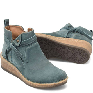 Born - Bota feminina de couro camurça envelhecida Vaughn