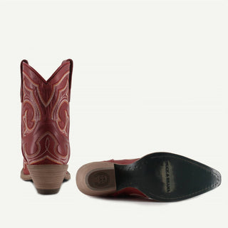 Buck &amp; Brana - Botas de couro femininas Regina Cowgirl