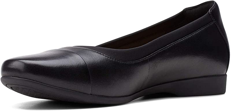 Clarks Un Darcey Cap 2 Ballet Flat Preto Feminino